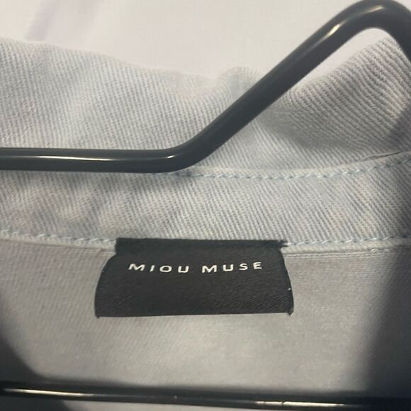 Denim Shorts Romper Jumpsuit - Picture 3 of 6